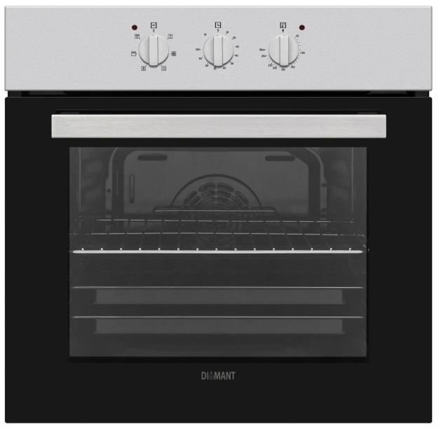 FOUR ENCASTRABLE GAZ/GAZ INOX 03 BOUTONS AVEC CHALEUR TOURNANTE