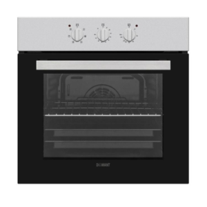 FOUR ENCASTRABLE GAZ/GAZ INOX  03 BOUTONS AVEC CHALEUR TOURNANTE