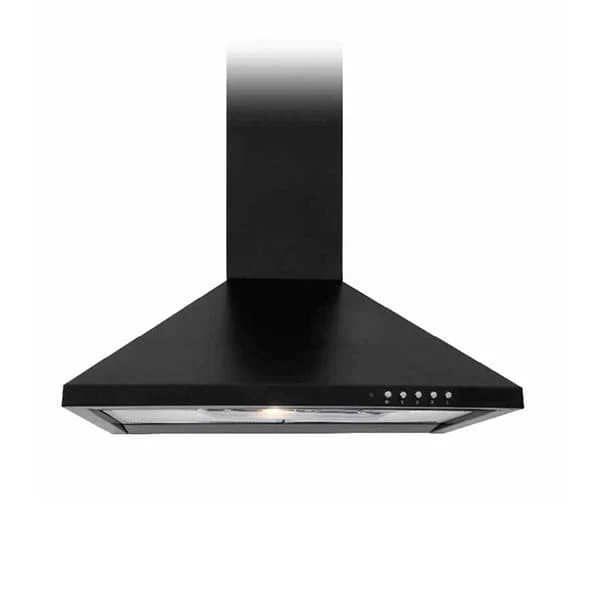 Hotte DIAMANT DOUBLE MOTEUR pyramide 90 cm Noir