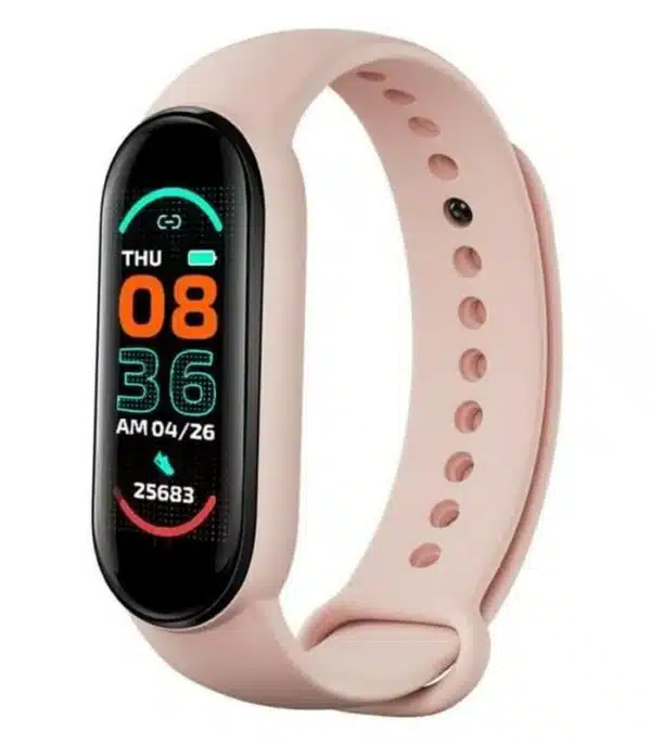 Bracelet Connecté M6 Rose